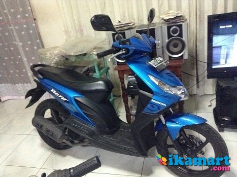 Jual Honda Beat Biru 2009 - Jakarta - Motor