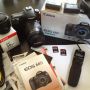 Camera Canon 60d Body Only Kit + Lensa 18 - 135mm