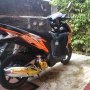 Jual Honda Vario Techno 125 PGM Fi 2012 Orange