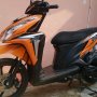 Jual Honda Vario Techno 125 PGM Fi 2012 Orange