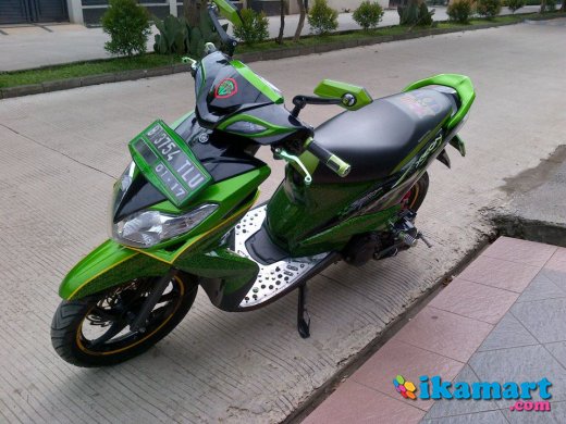 Jual Yamaha Xeon 125cc Hijau Full modif thn 2020 Motor