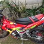 Jual Satria FU 2006 merah kinclong modif