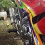 Jual Satria FU 2006 merah kinclong modif