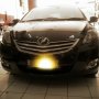 Toyota New Vios 2007 MT black kondisi ok