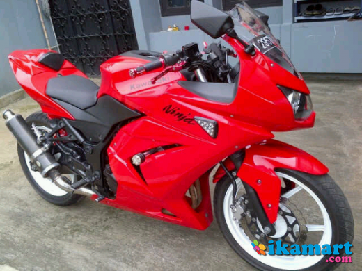  NINJA  250  2009 MERAH  Motor 