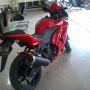 jual cepat ninja 250cc tahun 2012 warna merah,bekasi