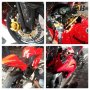 Jual ninja 250 red 2011 blm 6, full modif branded