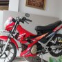 Jual Suzuki satria fu 2005 cbu thailand merah hitam