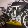 JUAL NINJA 250 FI WHITE MODIF