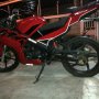 Jual Minerva R 150 VX 2012 merah (KM rendah gan)