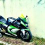 Jual Kawasaki Ninja 250 Black-green 2009