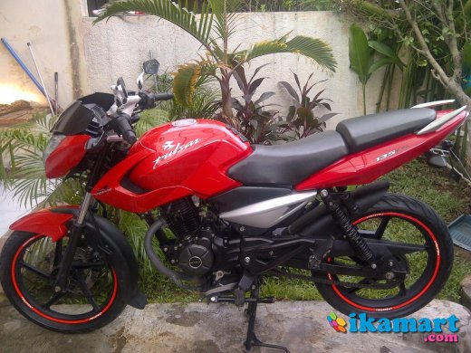 Jual BAJAJ PULSAR 135 LS 2012 MERAH DKI - Motor