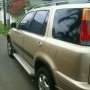 Jual Honda CRV th.2002, A/T, wrn. coklat muda metalic