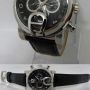 AIGNER Bari Leather Strap A37500 (BLK) For Men 