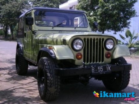  Jual  Jeep  CJ7  diesel Laredo 81 Mobil 