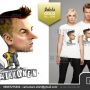 Caricature Shirt (Kaos Karikatur) Yogyakarta