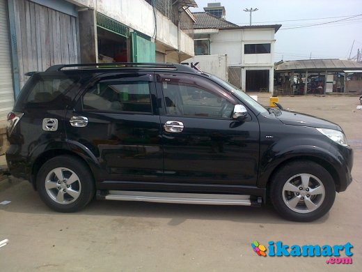 Modifikasi Mobil  Rush Warna Hitam Satu Huruf b