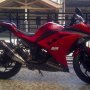 JUAL NINJA FI 250 MERAH GAHAR