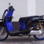 Jual Scoopy FI biru hitam Plat D