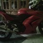 Jual over kredit ninja 250 carburator red 2012 akhir