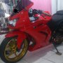 Jual ninja 250 2011 merah istimewa