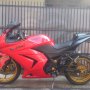 JUAL CEPAT Ninja 250 R 2011 Merah Semi Racing 