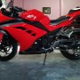 Jual Cepat Ninja 250 fi merah thn 2013 mulus Solo