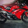 Jual Cepat Ninja 250 fi merah thn 2013 mulus Solo