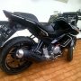 Jual New vixion lightning 2013 Hitam Plat D