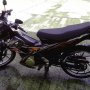 Jual Satria fu 2007 hitam abu2 upgrade 2012 [MURAH]