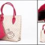Tas Hello Kitty With Pouch Pink