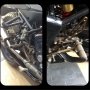 Jual Ninja RR tahun 2010 hitam modif ringan