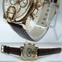 AIGNER Bari Leather Strap A37500 (BRW) for men