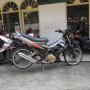 Jual Satria FU 2008 Hitam Abu-Abu