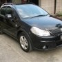 Jual Suzuki SX4 X-Over 2008 Hitam M/T