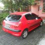 Jual Peugeot 206 Merah - 2001 Yogyakarta