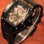 RICHARD MILLE RM011 FELIPE MASSA FULL BLACK TRANSPARANT