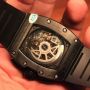 RICHARD MILLE RM011 FELIPE MASSA FULL BLACK TRANSPARANT