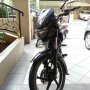 Jual Motor bajaj XCD 125 hitam thn 2009 cakram depan