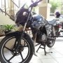 Jual Motor bajaj XCD 125 hitam thn 2009 cakram depan