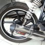 Jual Motor bajaj XCD 125 hitam thn 2009 cakram depan