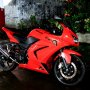 Jual kawasaki ninja 250 Tahun 2008 maknyus