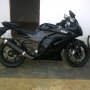 Jual Kawasaki Ninja 250 Black thn 2008 Full standar 36jt nego