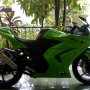 JUAL MOTOR KAWASAKI NINJA 250R 2009 HIJAU SIMPENAN MULUS