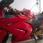 Jual Kawasaki Ninja 250R 2012 merah modif