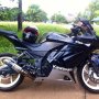 Dijual Kawasaki Ninja 250 Hitam 2008 DKI