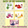 BATH  UP SET KARAKTER