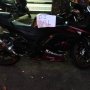 Jual ninja 250 hitam 2009 akhir warna hitam (tangan pertama)