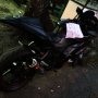 Jual ninja 250 hitam 2009 akhir warna hitam (tangan pertama)