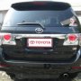 Jual Toyota Fortuner G LUX A/T KM 2012 Hitam